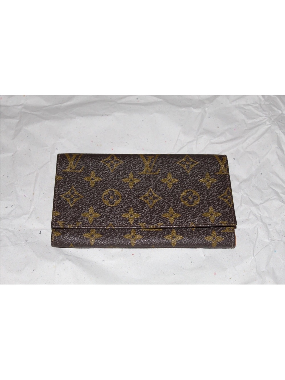 Louis Vuitton Monogram Trifold Wallet in Brown